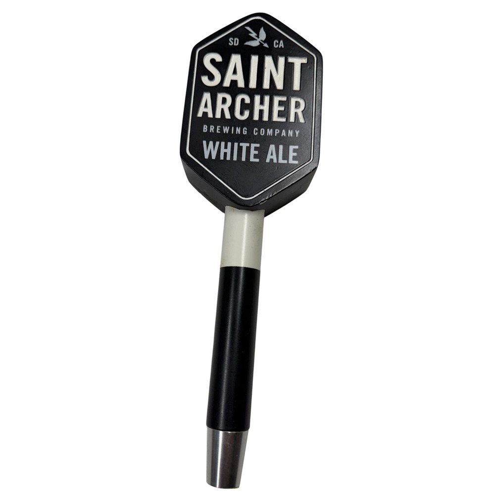 Saint Archer Brewing Company White Ale Beer Tap Handle